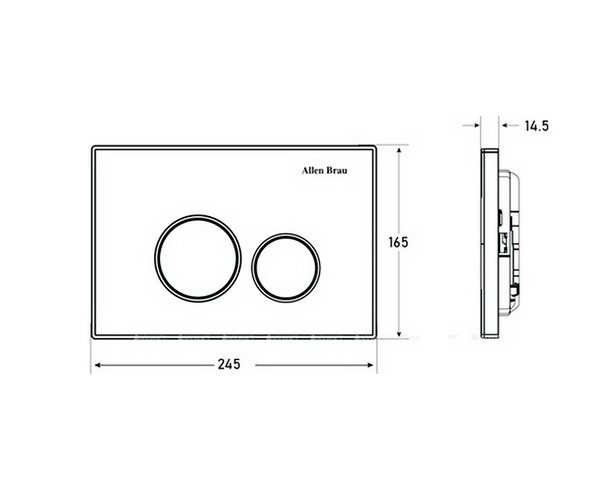 клавиша ALLEN BRAU PRIORITY